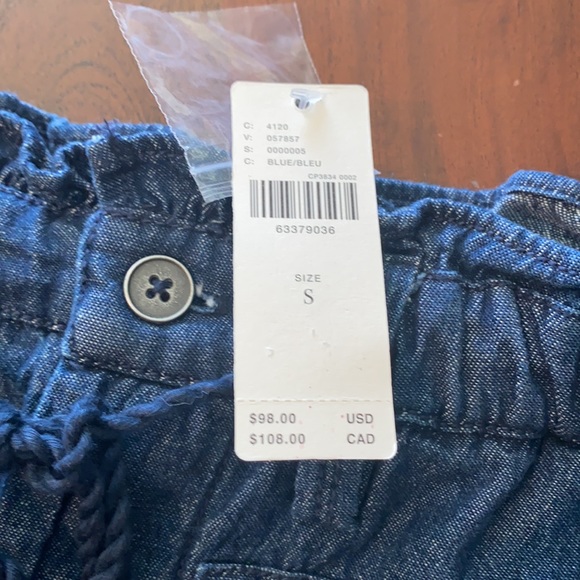 NWT Anthropologie Pilcro & the Letterpress Denim Patchwork Mini Skirt Size S - Picture 7 of 7